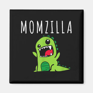 Aimant Momzilla maman drôle dinosaure fête des mères effr