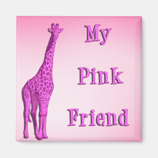 Aimant Mon ami rose