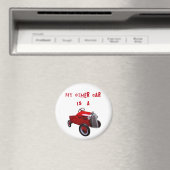 Aimant Mon Autre Voiture Est Une Roue Chaude (In Situ (Lave-vaisselle))