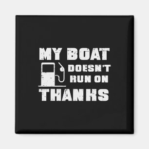 Aimant Mon bateau ne fonctionne pas grâce Funny Casquette