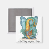 Aimant Mon bébé a mangé ta fée ! (Recto/Verso)