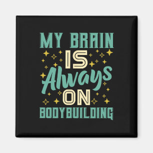 Aimant Mon Cerveau Est Toujours Sur La Connaissance De La