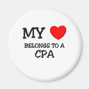 Aimant Mon coeur appartient à CPA