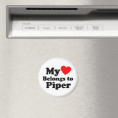 Aimant Mon coeur appartient à Piper (In Situ (Lave-vaisselle))