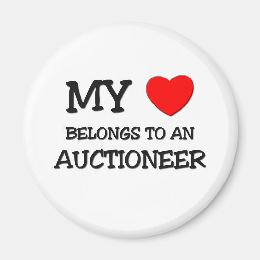 Aimant Mon Coeur Appartient À Un AUCTIONNAIRE (Devant)