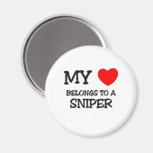 Aimant Mon Coeur Appartient À Un SNIPER (Recto/Verso)