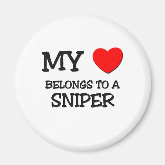 Aimant Mon Coeur Appartient À Un SNIPER (Devant)