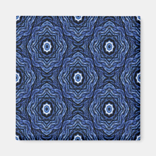 Aimant Mon Coeur bleu solitaire... (Devant)