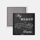 Aimant Mon coeur est le tien (Recto/Verso)