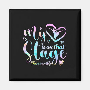 Aimant Mon Coeur Est Sur Cette Scène Tie Dye Danse Maman
