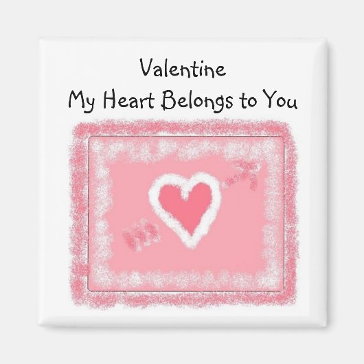 Aimant Mon coeur vous appartient (Devant)