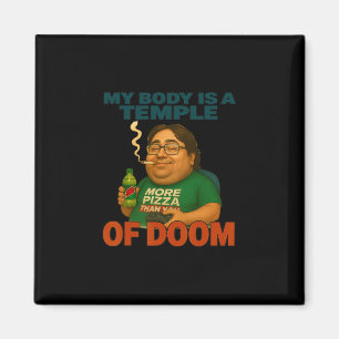 Aimant Mon corps est un temple de la destruction humour d