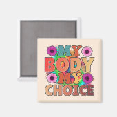 Aimant Mon corps, mon choix (Recto/Verso)