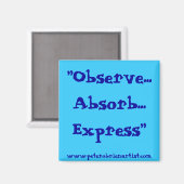 Aimant Mon credo personnel... (Recto/Verso)