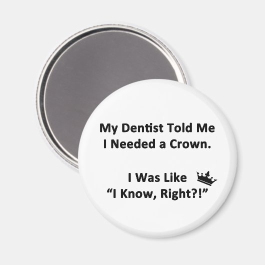 Aimant Mon Dentiste M'A Dit (Recto/Verso)