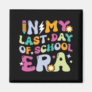 Aimant Mon Dernier Jour De L'Ère Scolaire Enfants Enseign