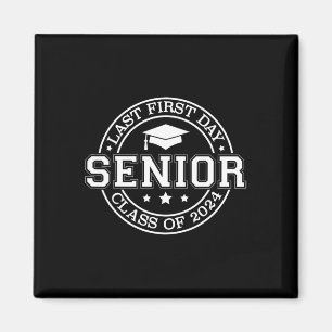 Aimant Mon Dernier premier jour Senior Back to School 202