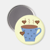 Aimant Mon doux café (Recto/Verso)