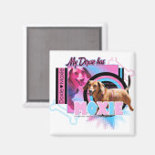 Aimant Mon Doxie a du cran (Recto/Verso)
