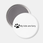 Aimant Mon Enfant Est Feu (Paw Chien) (Recto/Verso)