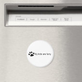 Aimant Mon Enfant Est Feu (Paw Chien) (In Situ (Lave-vaisselle))