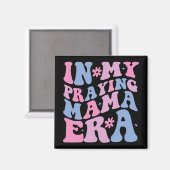 Aimant Mon ère de prière maman religieuse mère chrétienne (Recto/Verso)