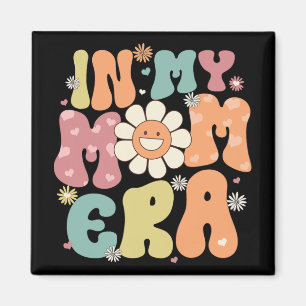 Aimant Mon ère maman Retro Super Mama Femmes Fête des mèr