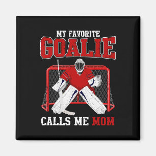 Aimant Mon gardien de but préféré m'appelle maman Soccer