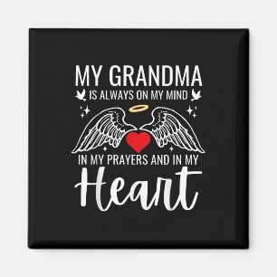 Aimant Mon grand-mère gardien Angel Heaven Memorial Love