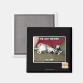 Aimant Mon grand monstre effrayant (Recto/Verso)