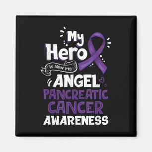 Aimant Mon Héros Est Maintenant Mon Ange Cancer Pancréati