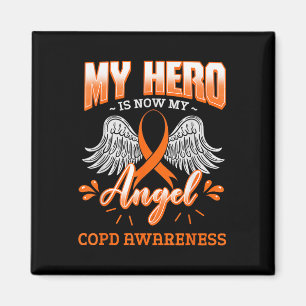 Aimant Mon Héros Est Maintenant Mon Angel Copd Maladie pu