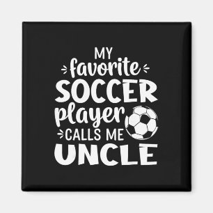 Aimant Mon Joueur De Football Favori M'appelle Oncle _1