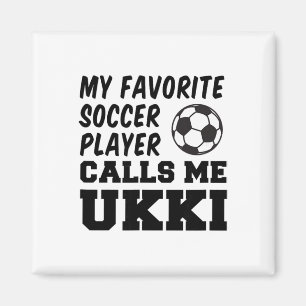 Aimant Mon Joueur De Football Favori M'appelle Ukki Finla