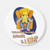 Aimant Mon petit-enfant,... est un CHIEN ? ! (Devant)