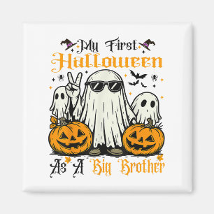 Aimant Mon Premier Halloween En Tant Que Citrouille Fantô