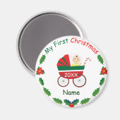 Aimant Mon premier Noël (Recto/Verso)