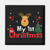 Aimant Mon premier Noël (Devant)