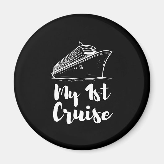 Aimant Mon Premier Voyage en Mer (Devant)