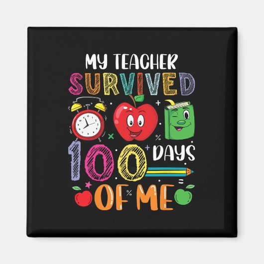 Aimant Mon Professeur A Survécu À 100 Jours De Moi (Devant)