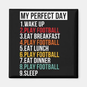 Aimant Mon T Shirt parfait pour le football