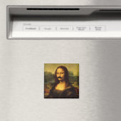 Aimant Mona Lisa Avec Moustache (In Situ (Lave-vaisselle))