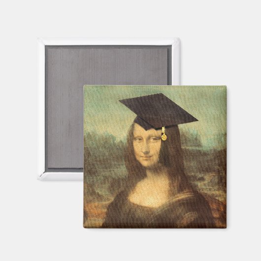 Aimant Mona Lisa Graduation (Recto/Verso)