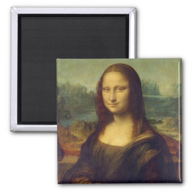 Aimant Mona Lisa - Léonard de Vinci (Devant)