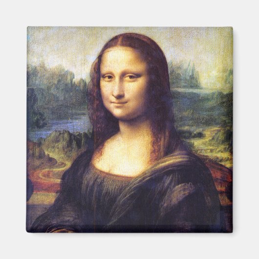 Aimant Mona Lisa, Leonardo da Vinci (Devant)