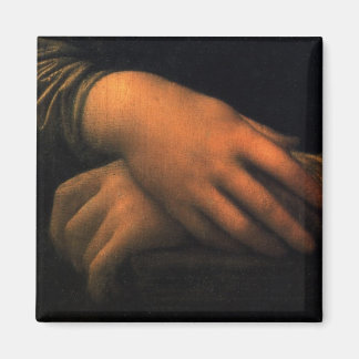 Aimant Mona Lisa - mains