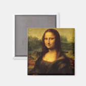 Aimant Mona Lisa par Léonard de Vinci (Recto/Verso)