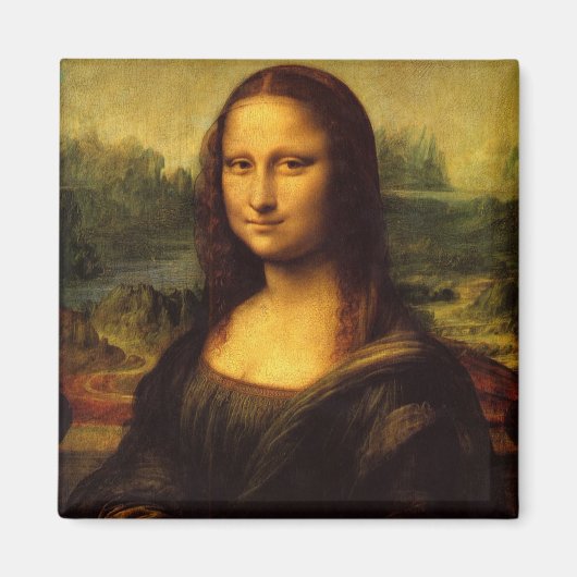 Aimant Mona Lisa par Léonard de Vinci (Devant)