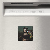 Aimant Mona Lisa pirate avec cache-œil (In Situ (Lave-vaisselle))