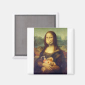 Aimant Mona Lisa S'Est Retrouvée (Recto/Verso)